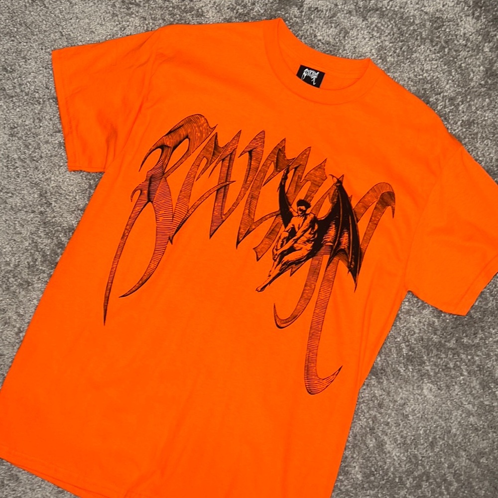 Orange & Black Gothic Revenge tee